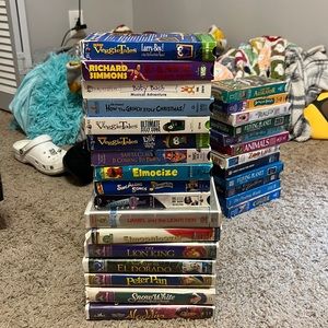 40 VHS tapes